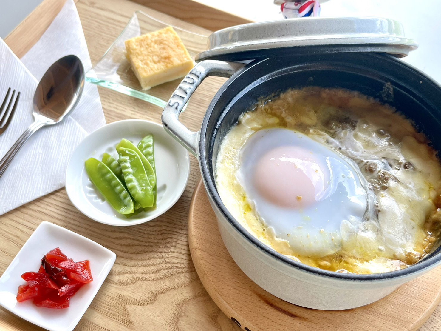 鍋に入っているカレードリア